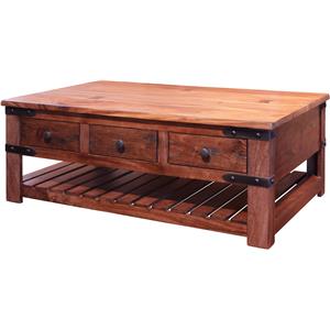 parota table furniture international coffee wood direct granville cocktail drawers console inch drawer doors tables